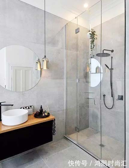 花洒|不是推崇国外,而是这些装修,真的值得借鉴,卫生间也能很简洁