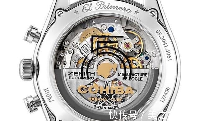 雪茄 真力时55周年纪念版开芯腕表!