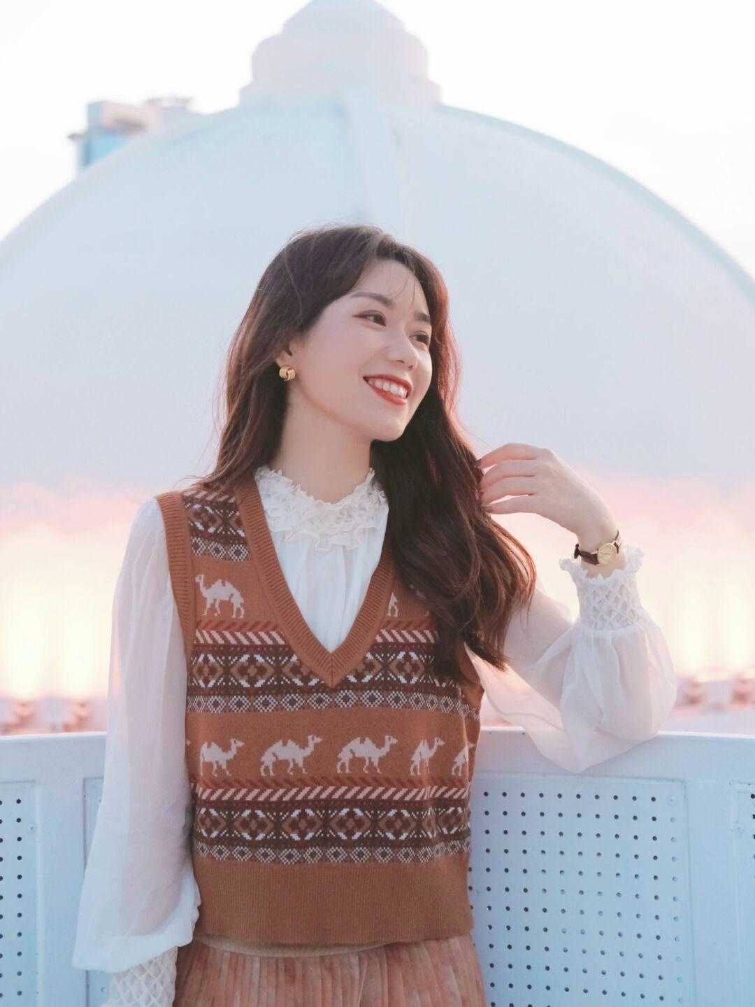 半身裙|复古穿搭的技巧公式,这几个配色更显年轻,高级洋气