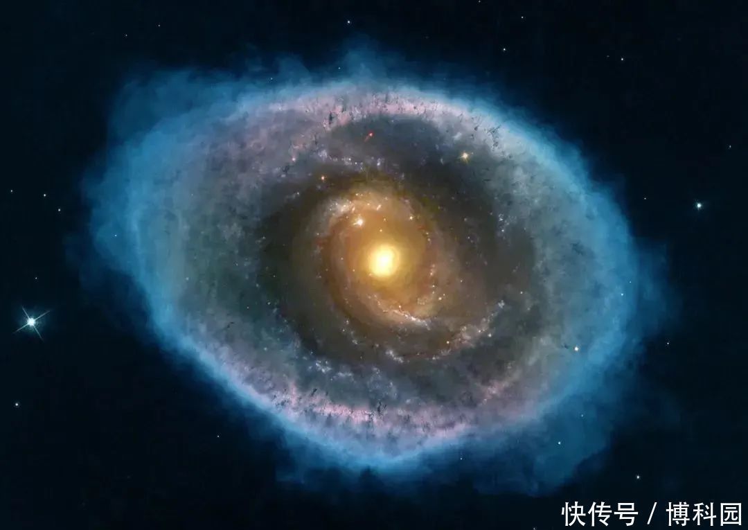 首次从两个碰撞合并的星系中,探测到相对
