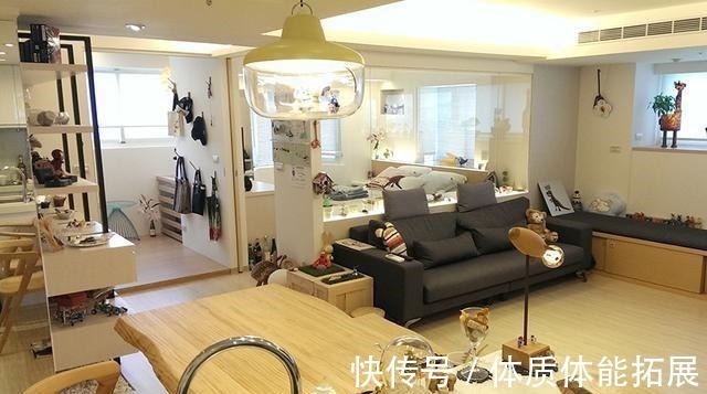 浴室镜|坚持自律从不断舍离,59㎡的家东西再多也不乱,莫名有点羡慕!