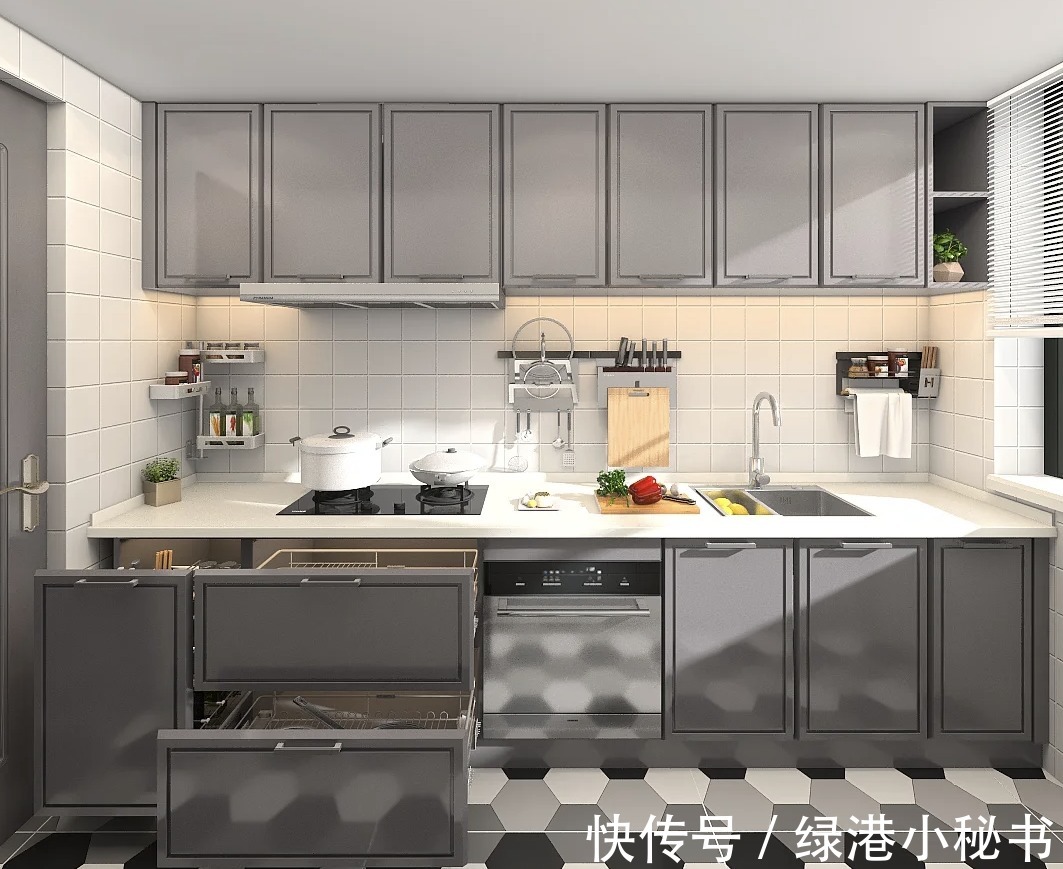 厨房|装修知识：厨房布局这样设计才好看！你不能还不知道吧！