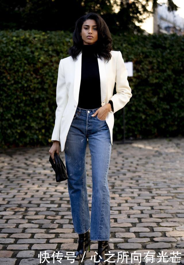 黑色内搭太经典，年年穿都不过时，掌握搭配技巧秋季当潮人
