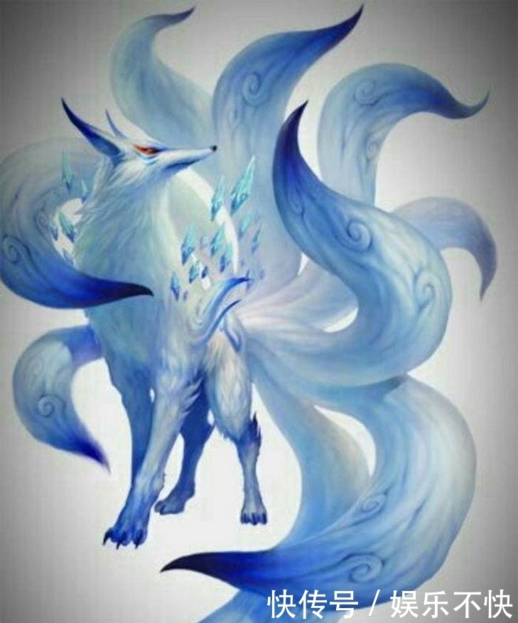九尾狐:古代传说中的奇兽,退一步是狐,进一步是人,且是美人