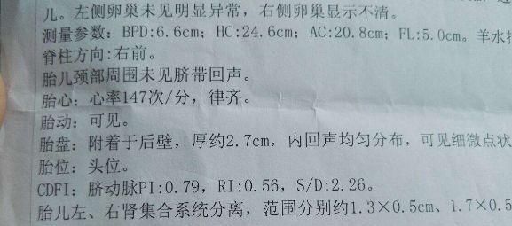 胎儿|“B超单”上有这四个字,别以为胎儿生病了,男宝可能已在腹中