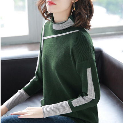 气质优雅 建议大家再有钱毛衣尽量别配牛仔裤,学下图女人穿,特有女人味