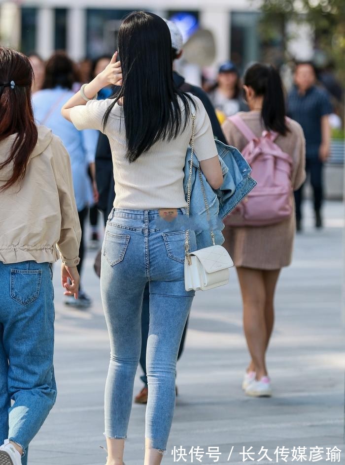 牛仔外套|针织短袖,搭配牛仔裤简单又减龄,还很百搭