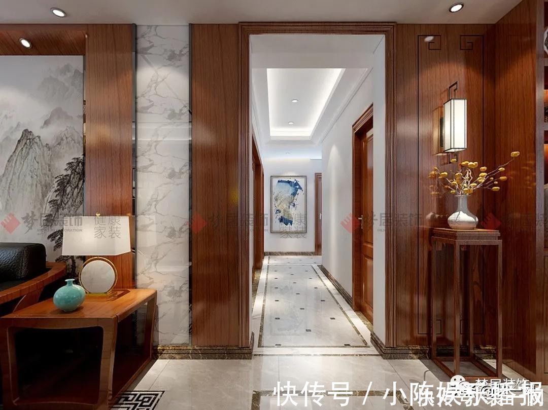 中式风|255平中式风装修案例,于空间变化中感受中式雅致家居