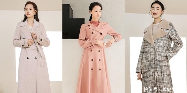 翻领大衣搭阔腿裤,时髦温暖又摩登有范,穿出秋冬新时尚