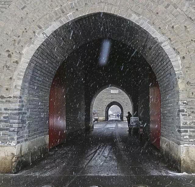 企鹅|图看大北京│宛平古城雪纷飞