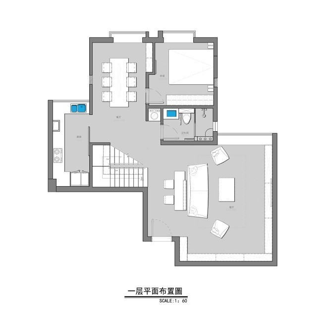 居住者|192㎡复式空间，实现家的多层次功能体验