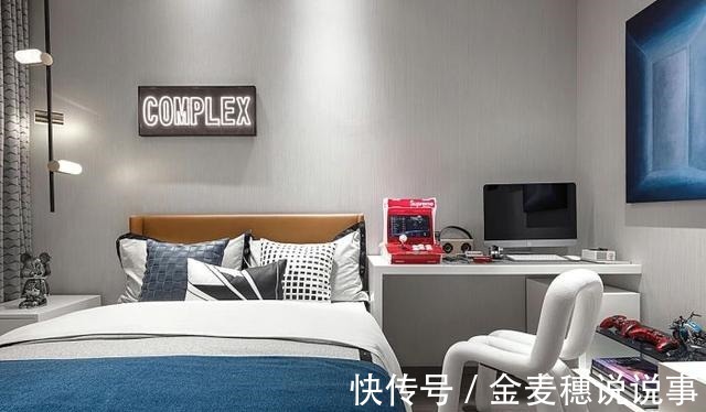 主卧|人生第二套房，他放飞了自我，165㎡摩登之家，性感又迷人！