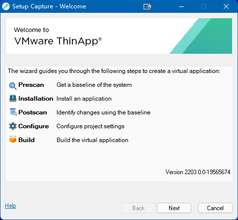 应用程序虚拟化工具 VMware ThinApp Enterprise v2203.19565674 特别版