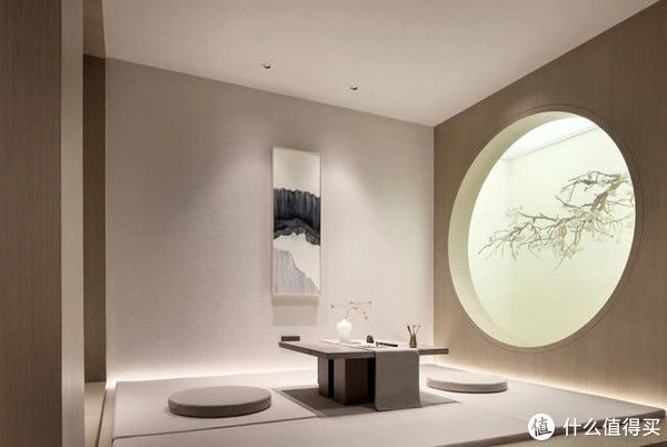 中式|河南小夫妻的318㎡别墅火了，入户诗意新中式，藏不住的高级感