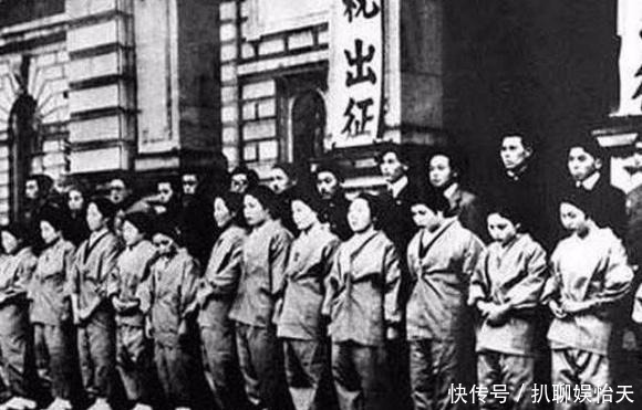 军队|第二次世界大战时，日本妇女的照片流出，军队中女人的作用很重要