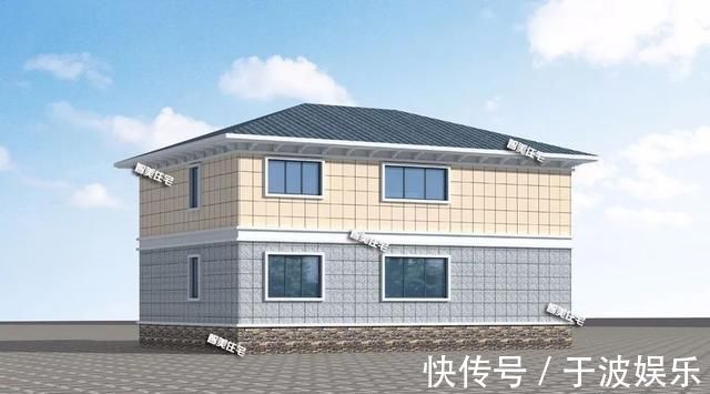 罗马柱|23万建一栋农村两层别墅，5个卧室都朝南，采光好生活质量高