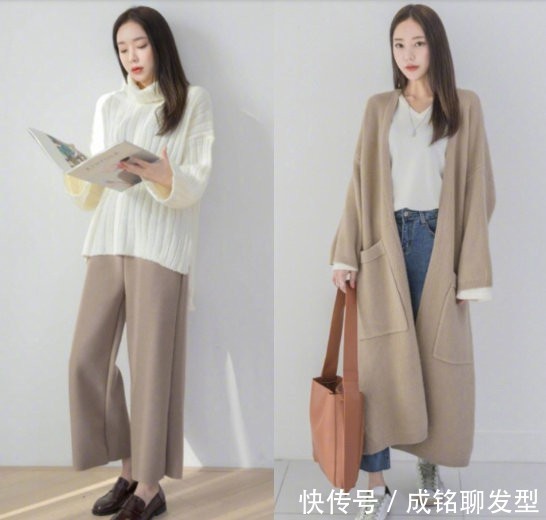 喇叭裤|20套早春通勤穿搭,时髦大气又有女人味,收假复工这样穿才更吸睛