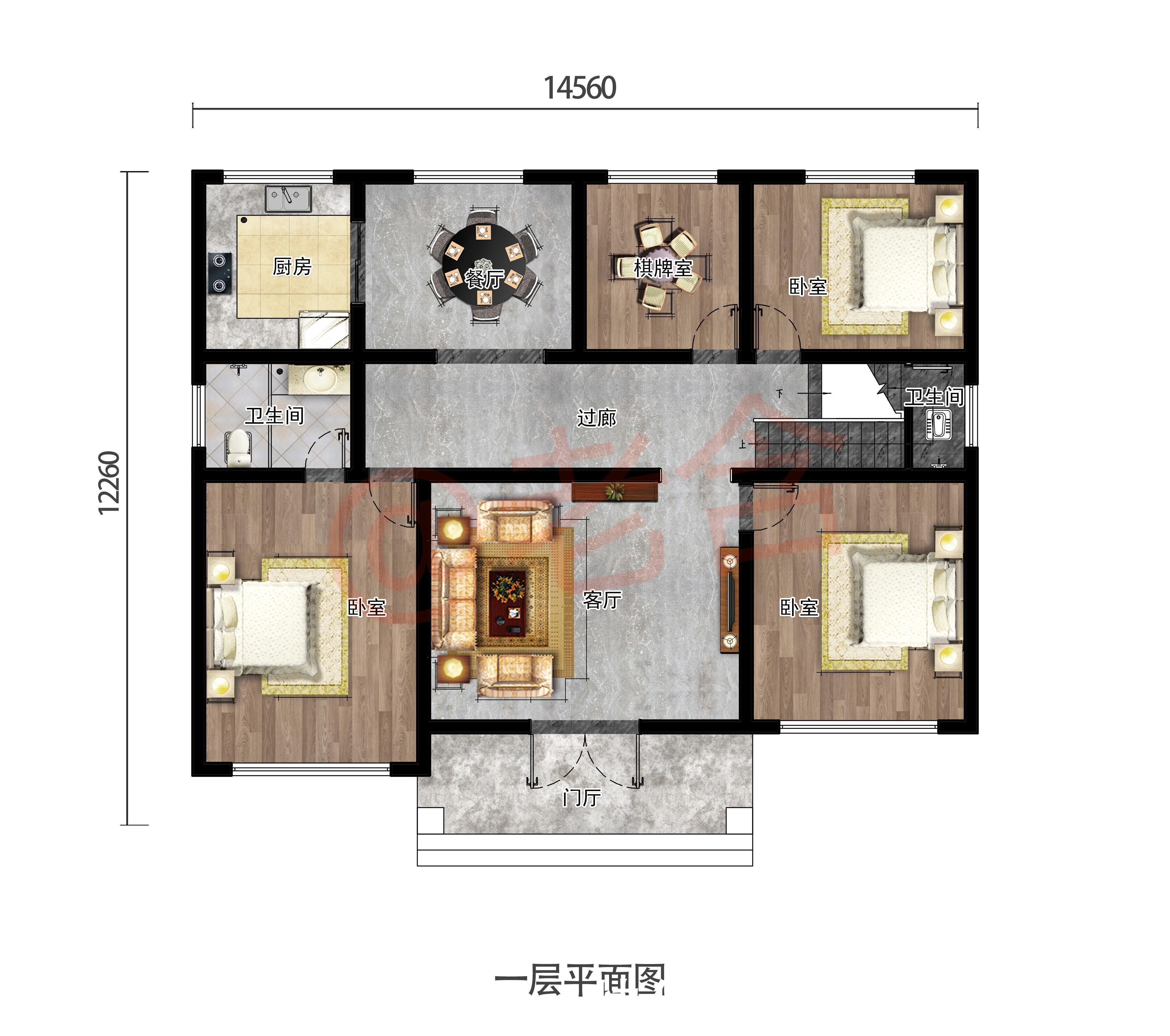 农村|建房师给了2套农村二层别墅图纸,一套中式,一套欧式,哪套好看