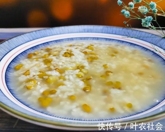 绿豆粥|熬粥，冷水还是热水下锅10人里8人做错，难怪粥不稠还不香