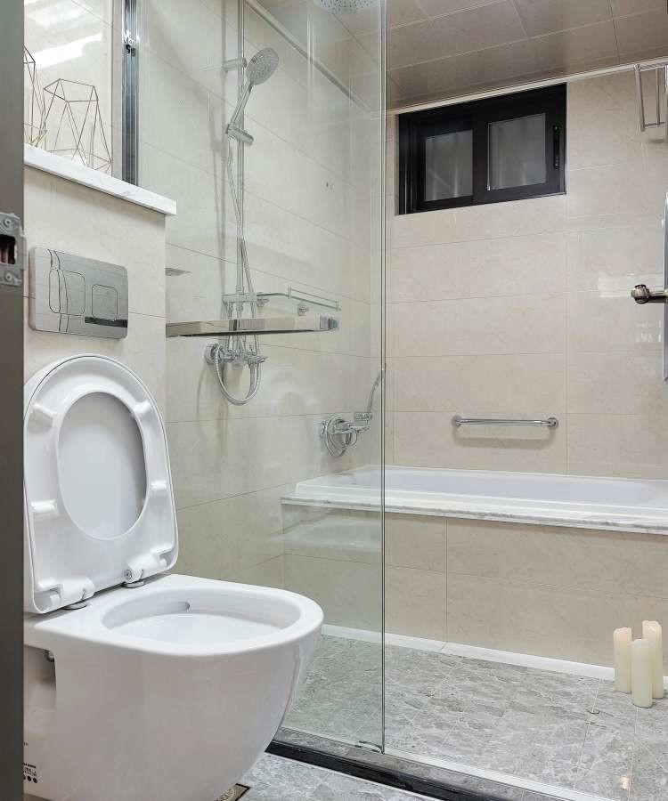 现代|夫妻二人大胆将两室改一室,70平之家也很宽敞,巧妙隔断值得学习