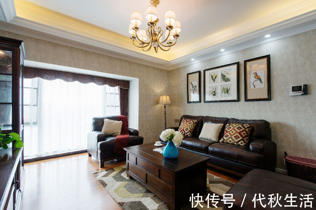 落地窗|婆婆不顾反对坚持买全屋实木家具,没想到我错了,这效果太漂亮了