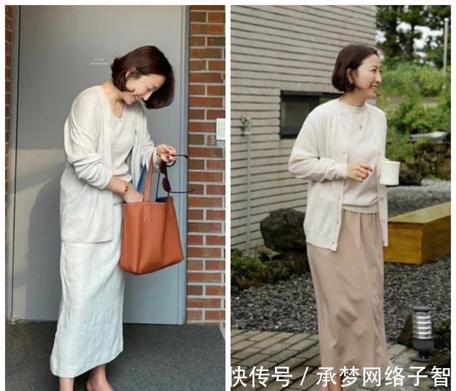一衣 中年女人秋季穿搭越简约越高级,不信看这位博主,舒适大方显气质