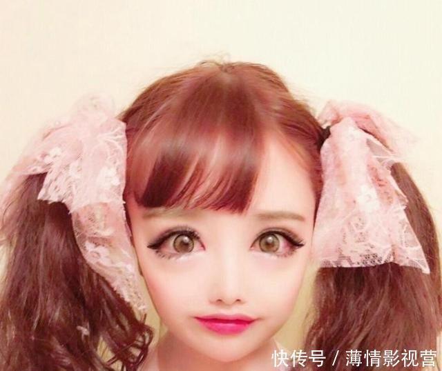 花费|日本女子花费600万整容,变成二次元美女,眼睛占了脸部三分之一