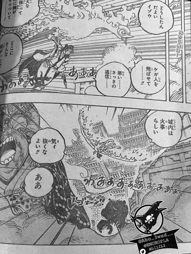 布鲁克|海贼王1032话，小紫登场，烬灾身体也能分离，索隆阎魔即将觉醒