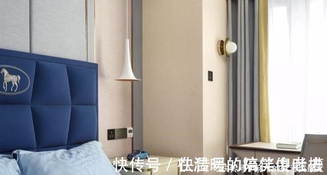 石纹砖|140平三室装修,难得一见的精致高雅空间,主卧色调太美了!