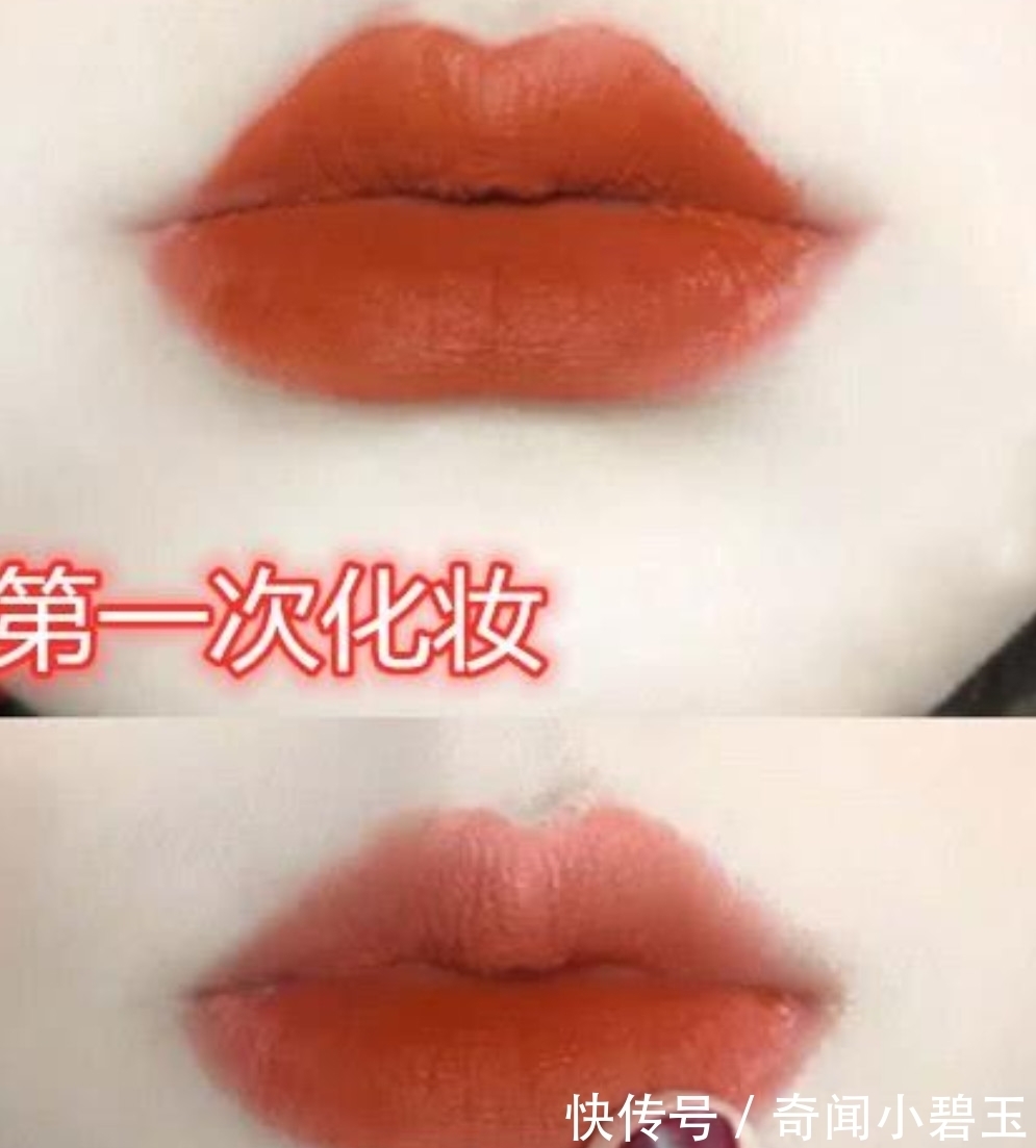 口红|女神经到女神的变化,小姐姐一年来化妆的变化,有长进