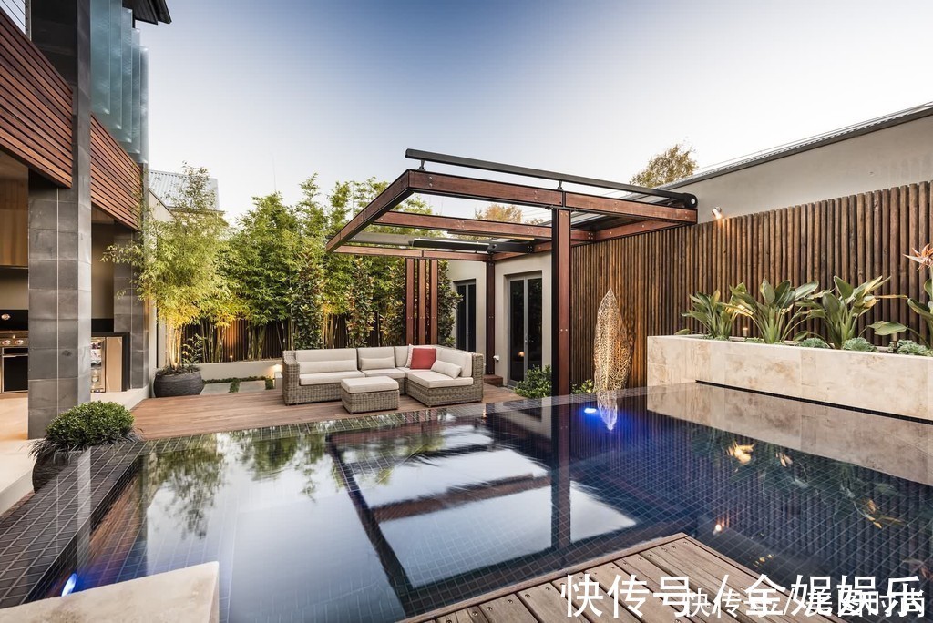 玩转|玩转庭院：15个“现代庭院”花园设计案例，赶紧回家建一个吧！