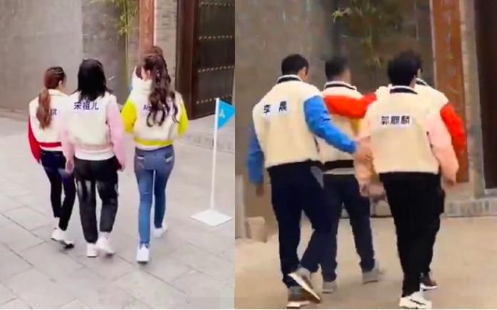  baby|跑男路透邓紫棋王霏霏加入，baby紧身裤显胯大，邓紫棋成一米五