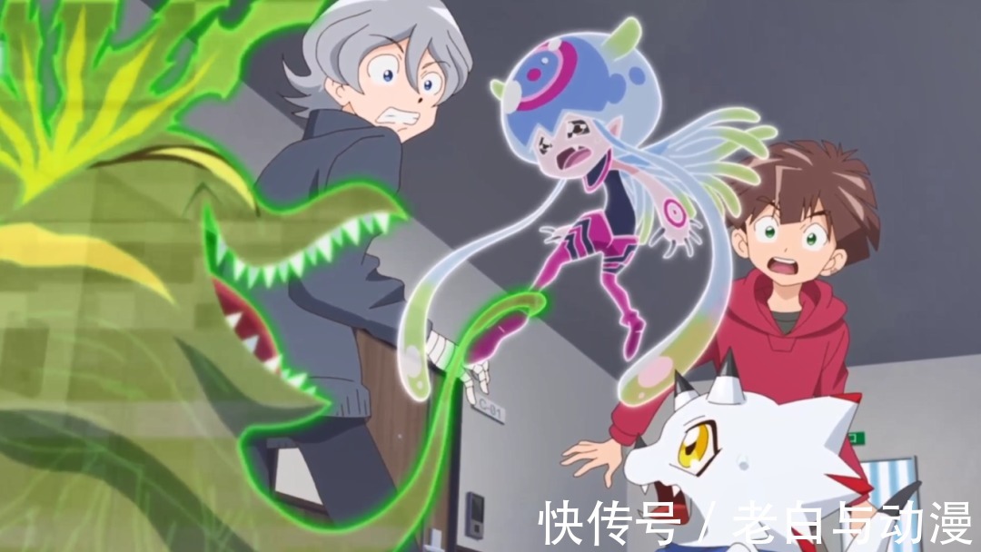 弧矢|数码宝贝鬼游:海蜇兽怕杂草兽,伽马兽又获得新的进化