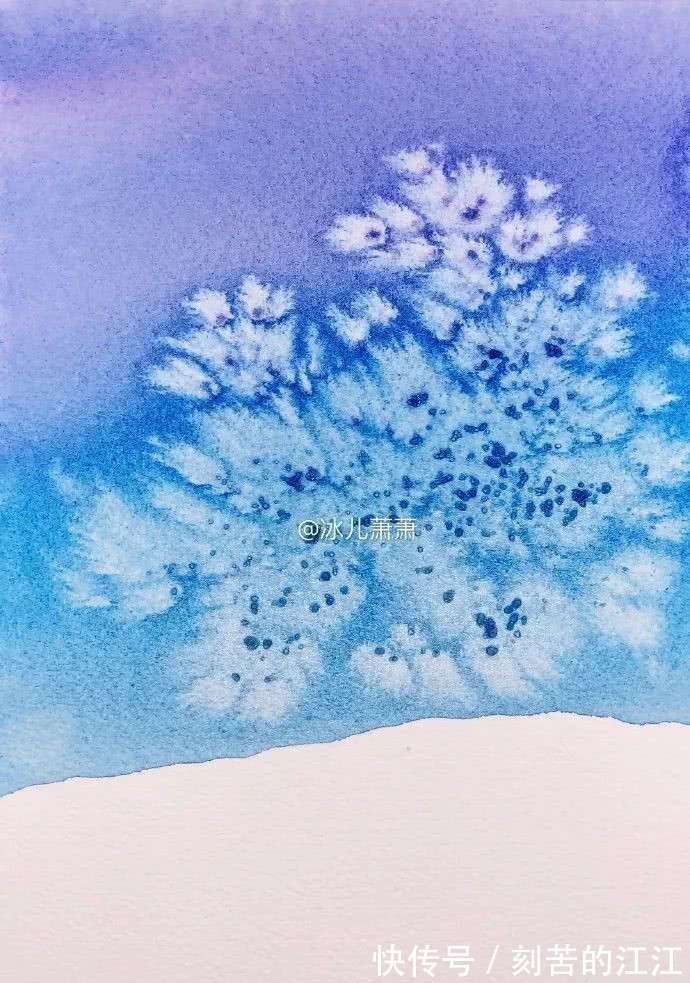 花瓣@水彩这样画,也太美了吧!居然把花瓣画出透明的感觉,看完忍不住保存!