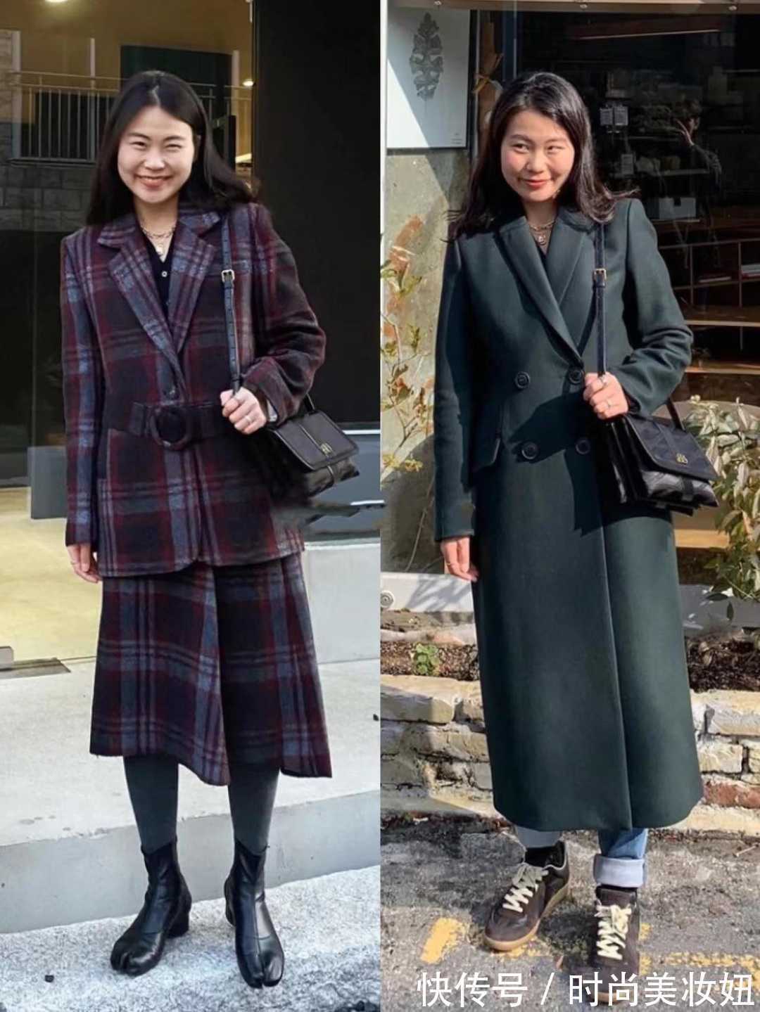 用力过猛 个子不高又长相平平,她凭穿搭提升气质,会穿太重要了