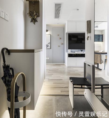 玄关处|等我换房了，玄关不打柜子，学日本人这样设计，干净利落还美观