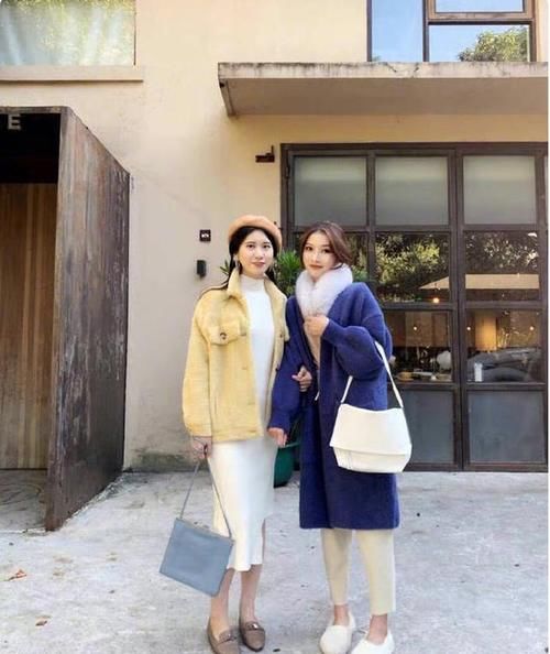 闺蜜冬季出行穿搭，教你这3种回头率超高的搭配方式，时髦又优雅