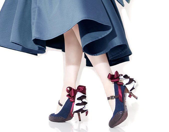 同款|紫罗兰永恒花园推出动画同款高跟鞋，我一个男的看了都想买