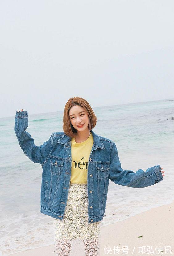 短版 牛仔单品可以穿搭出任何风格，真不愧是时尚界的王者！