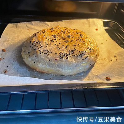 #精致一人食#快手紫薯奶酪派