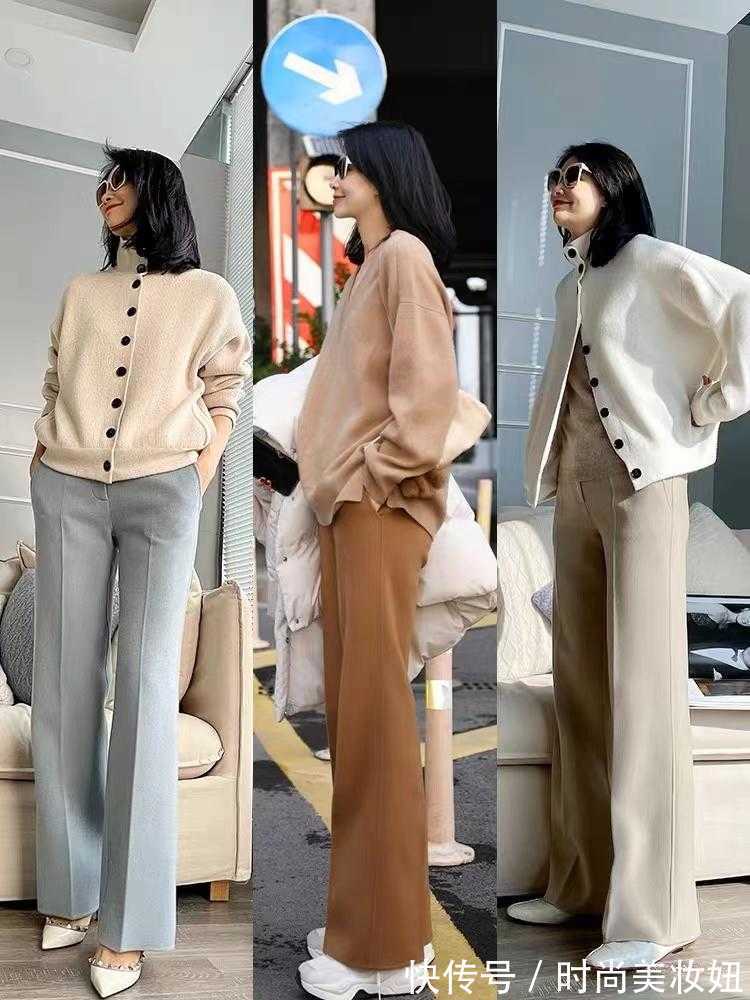 实用 针织衫才是冬季的“王牌”,时尚实用又高级,照穿优雅体面