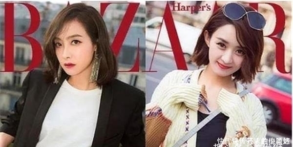 小姐姐|脸大鼻子塌的女人,试试这三款瘦脸短发,女明星都已经换上了!