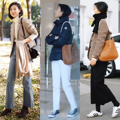 这位国内博主的私服穿搭，简约大方接地气，太适合照搬了