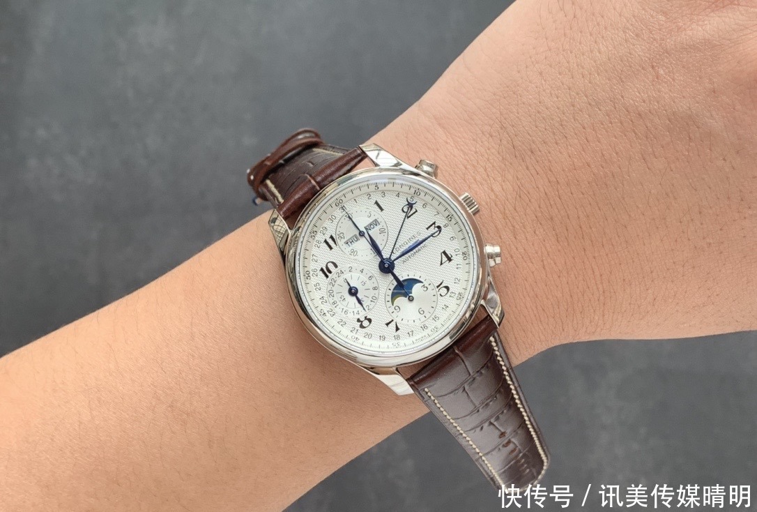 小益|小益腕表:KL厂浪琴名匠 八针月相计时腕表