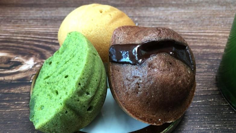 香气|三色栗子玛德琳,浓郁黄油香气小甜品。