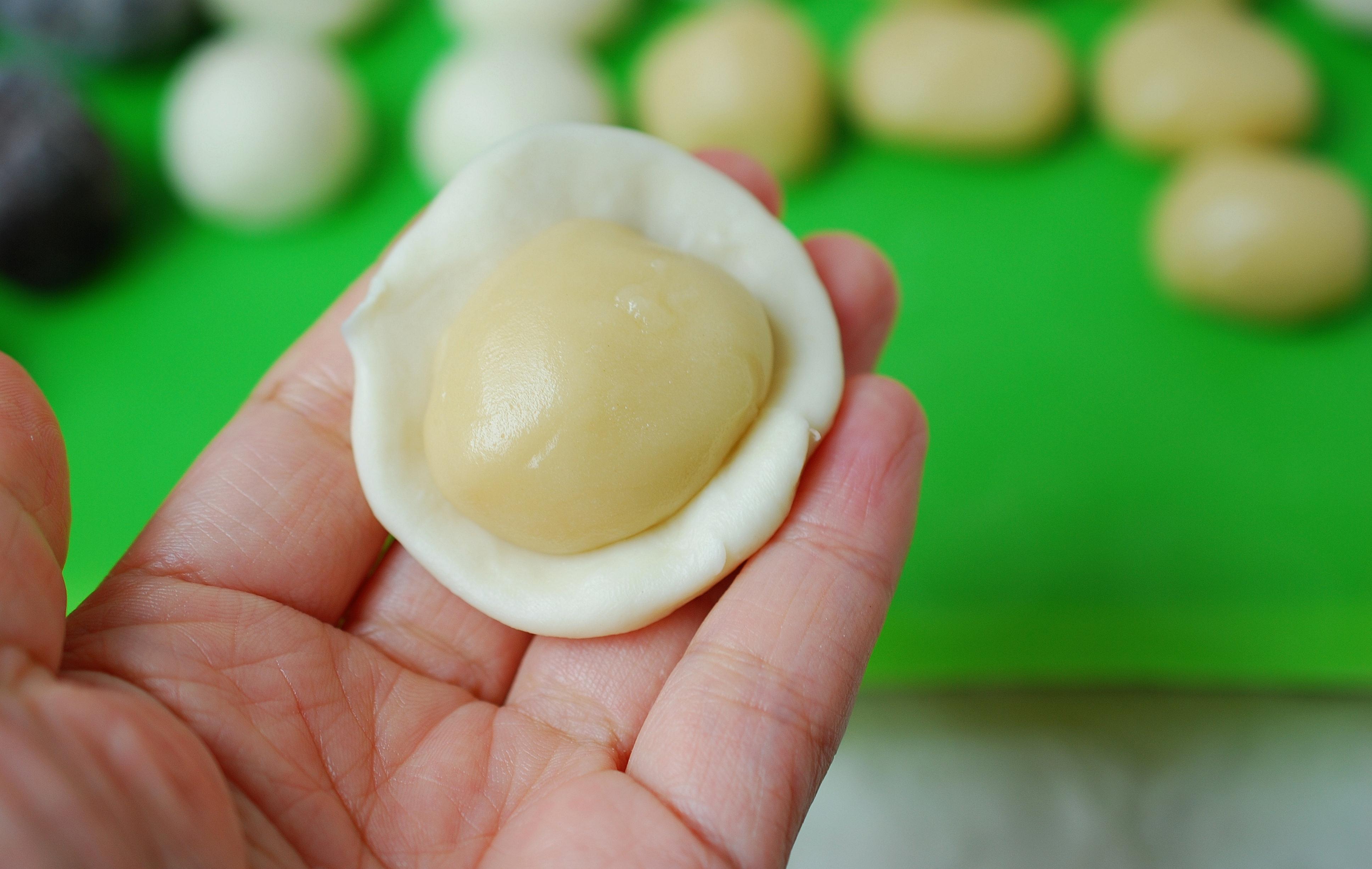 小小红豆酥,1口个酥掉渣,平底锅电饼铛、烤箱空气炸锅都能做