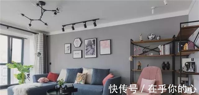 电视柜|88平方米的北欧风小户型，照着网红款的装修设计，效果出来超好看
