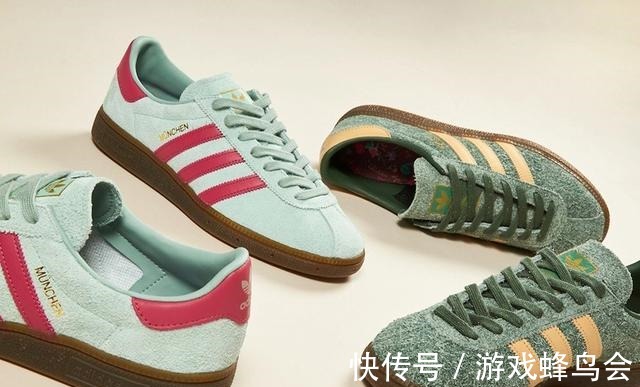 美图 质感不输联名!全新adidas München实物美图曝光!