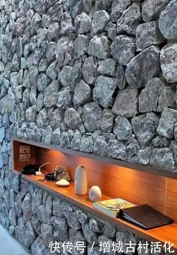 院落|一面石头墙,惊艳整个乡村院落