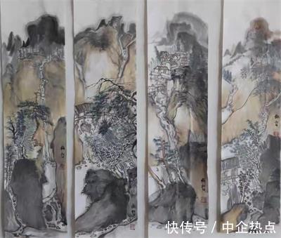 艺术人生#名家专访/画家梅哲用彩墨丰盈艺术人生